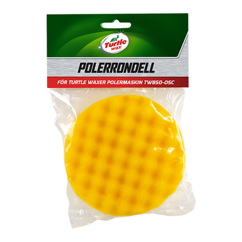 Turtle Wax Våfflad Polerrondell Gul