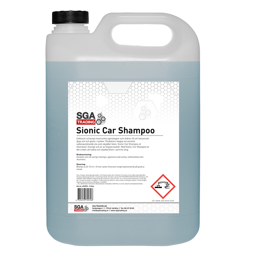 SGA Sionic Car Shampoo