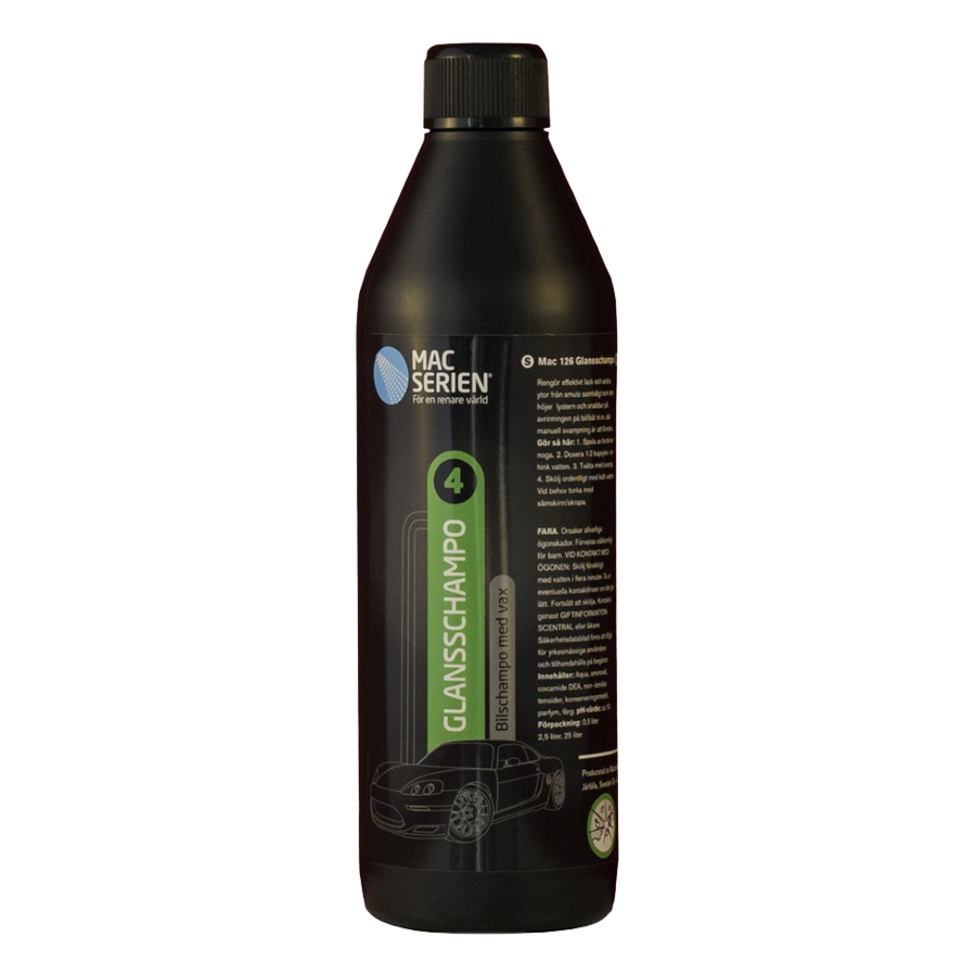 Mac 126 Glansschampo 500ml